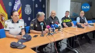 La Policía Nacional anuncia la creación de un nuevo servicio en Palma y despide a la patrulla mitxa: "No solo actúan preventiva o reactivamente, sino que también ofrecen auxilio y atención"