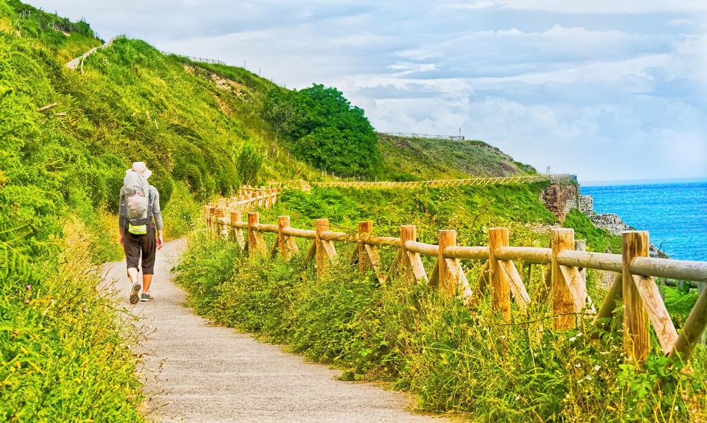 Recorriendo el Camino de Santiago.