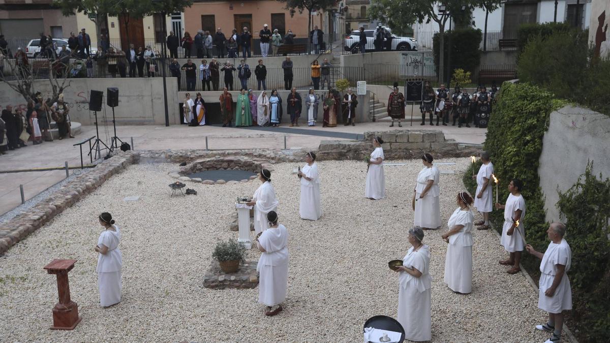 Inauguración de la Mostra romana, el año pasado.