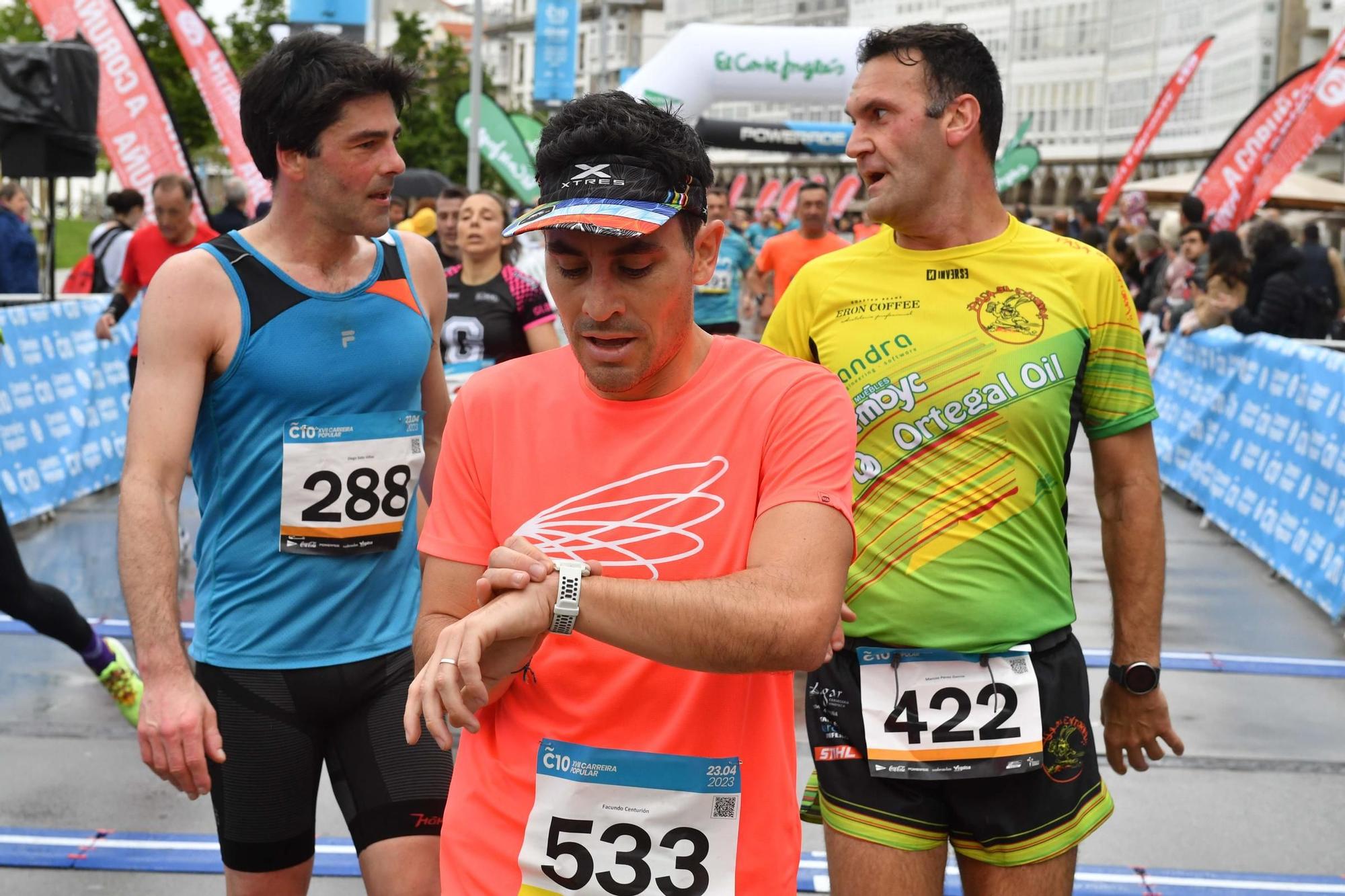 Carrera popular Coruña10: 2.186 corredores cruzaron la línea de meta