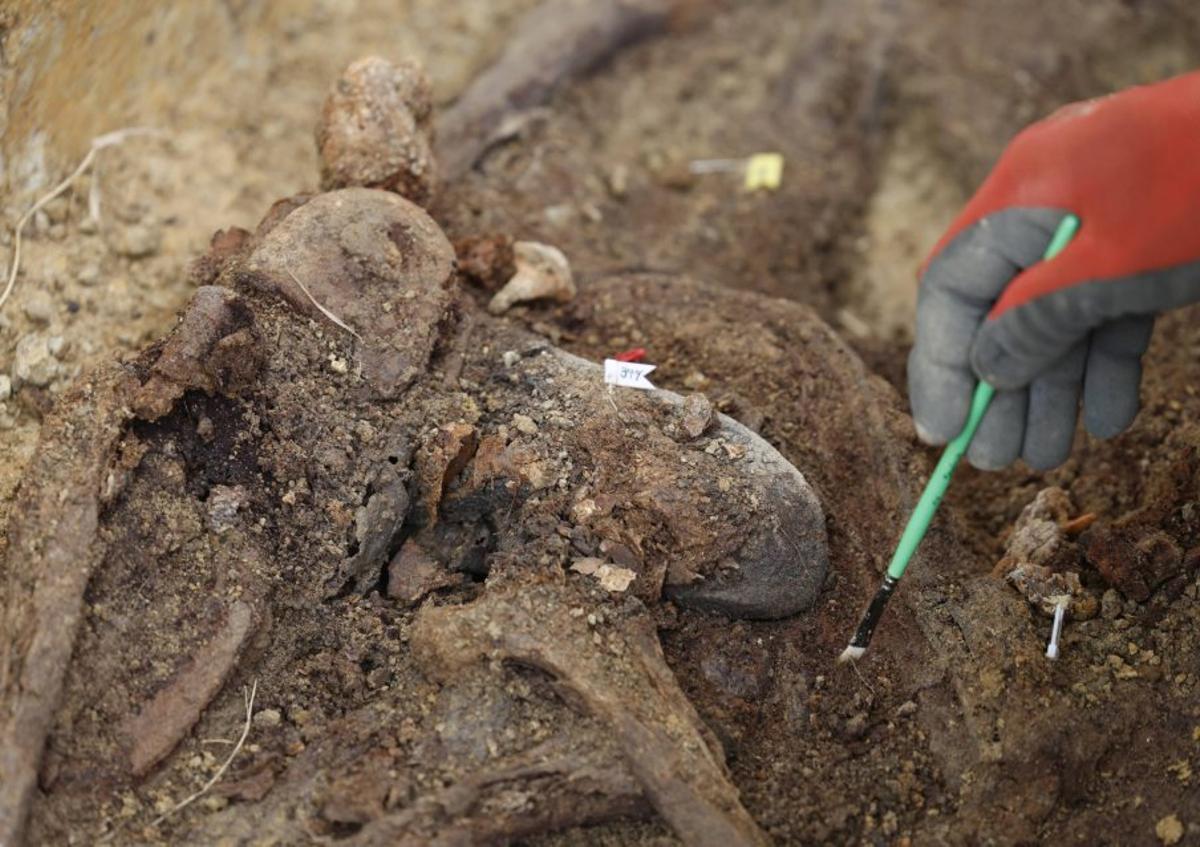 Hallan ya 40 cuerpos y decenas de balas en La Lloba, "la fosa de los lápices"