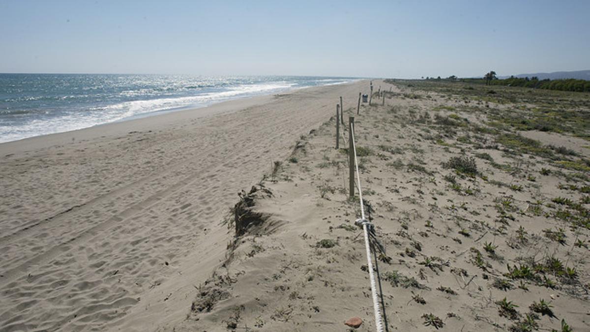 Playa de El Prat de Llobregat.