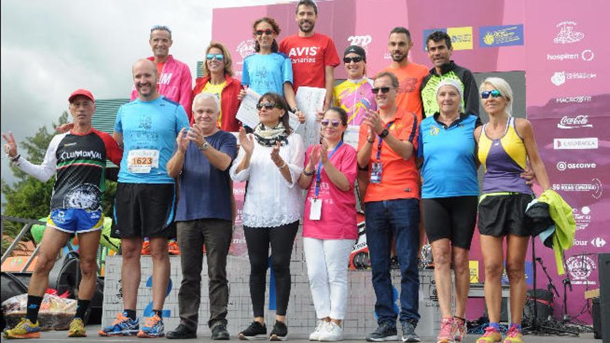 Dominio de Rubén Palomeque  y Aroa Merino en Vecindario