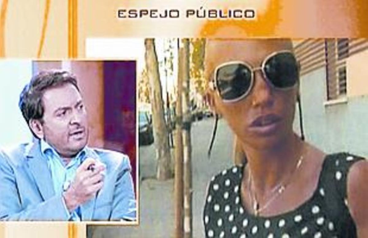Albert Castillón, ahir al matí, a Espejo público (A-3). Albert Castillón, ahir al matí, a Espejo público (A-3).