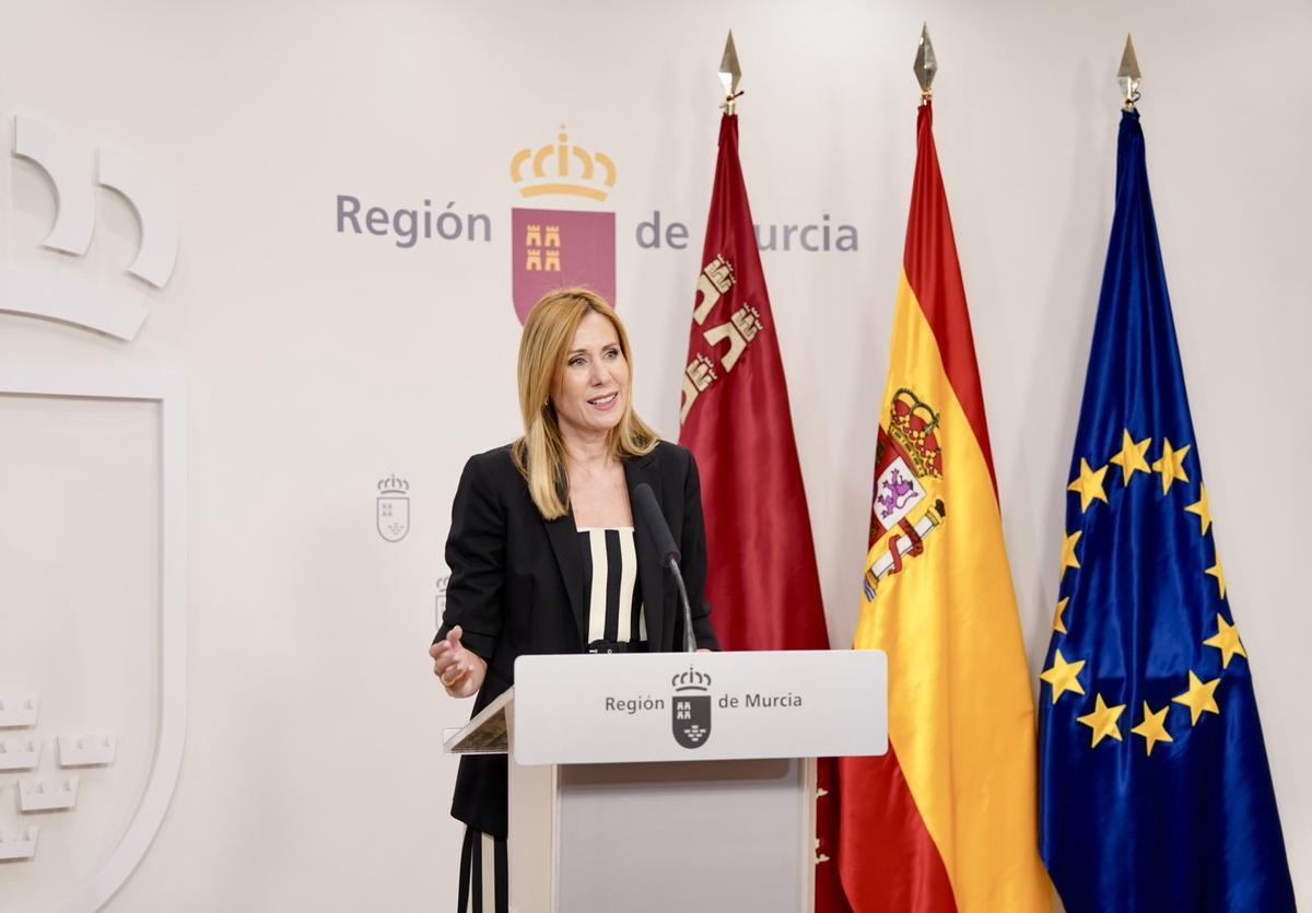 Marisa López Aragón es la consejera de Economía y Hacienda del Gobierno de la Región de Murcia.