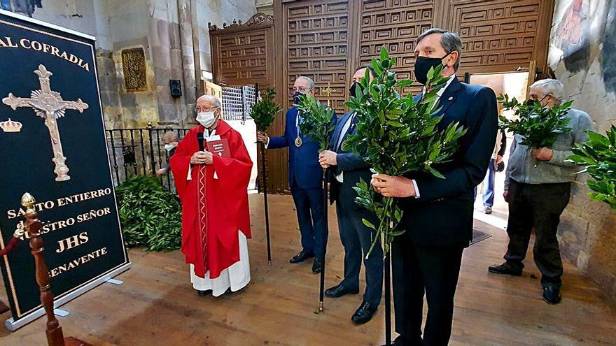 Acto de Domingo de Ramos en la iglesia de Santa María. | Marta Frechilla