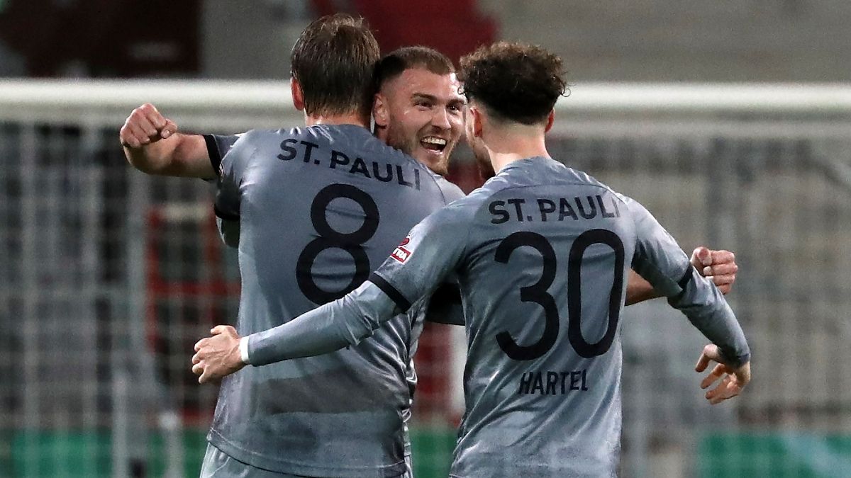 El St. Pauli estará en el sorteo de los cuartos de final de la DFB Pokal