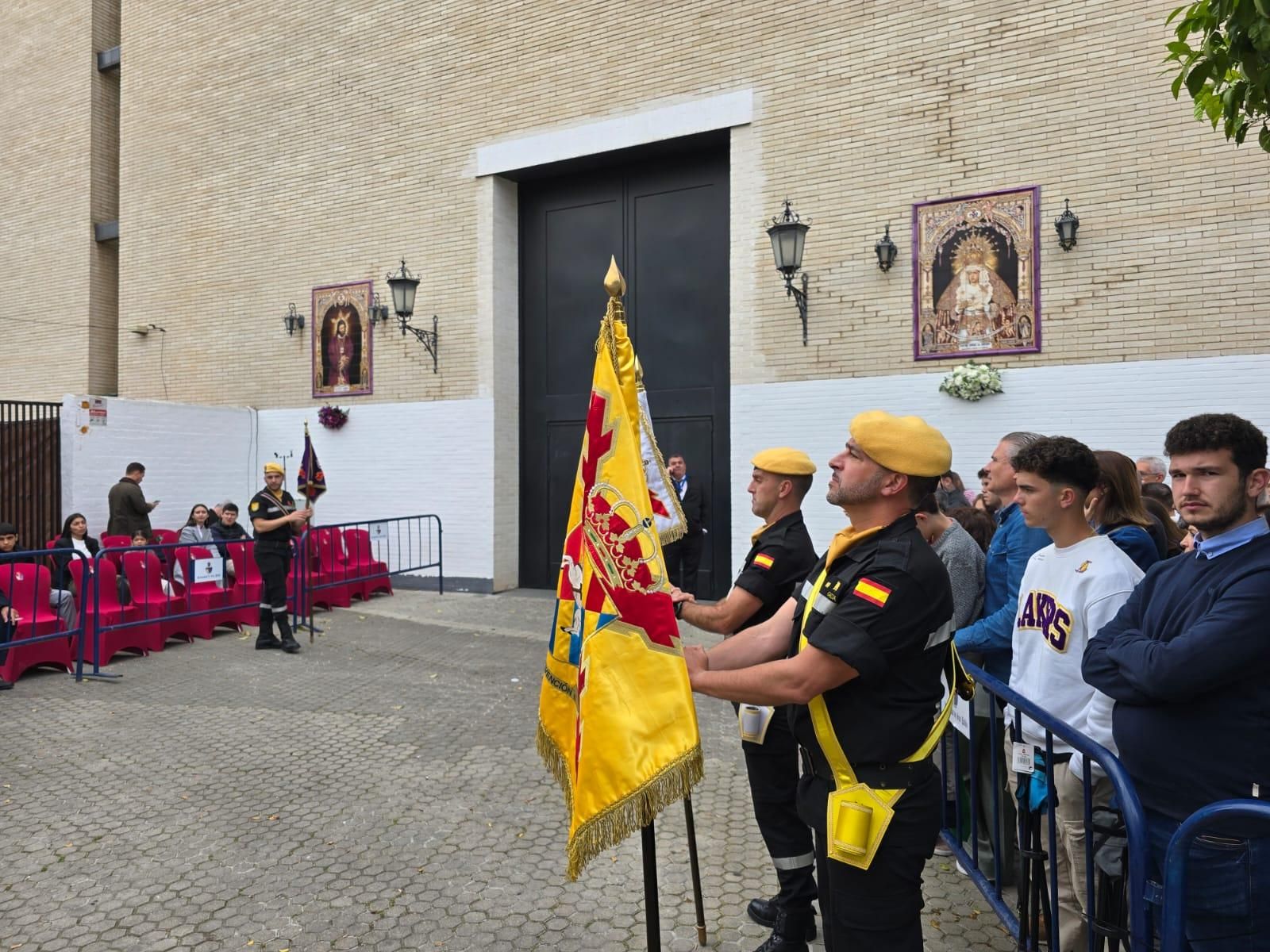 La UME con la Hermandad de San Pablo