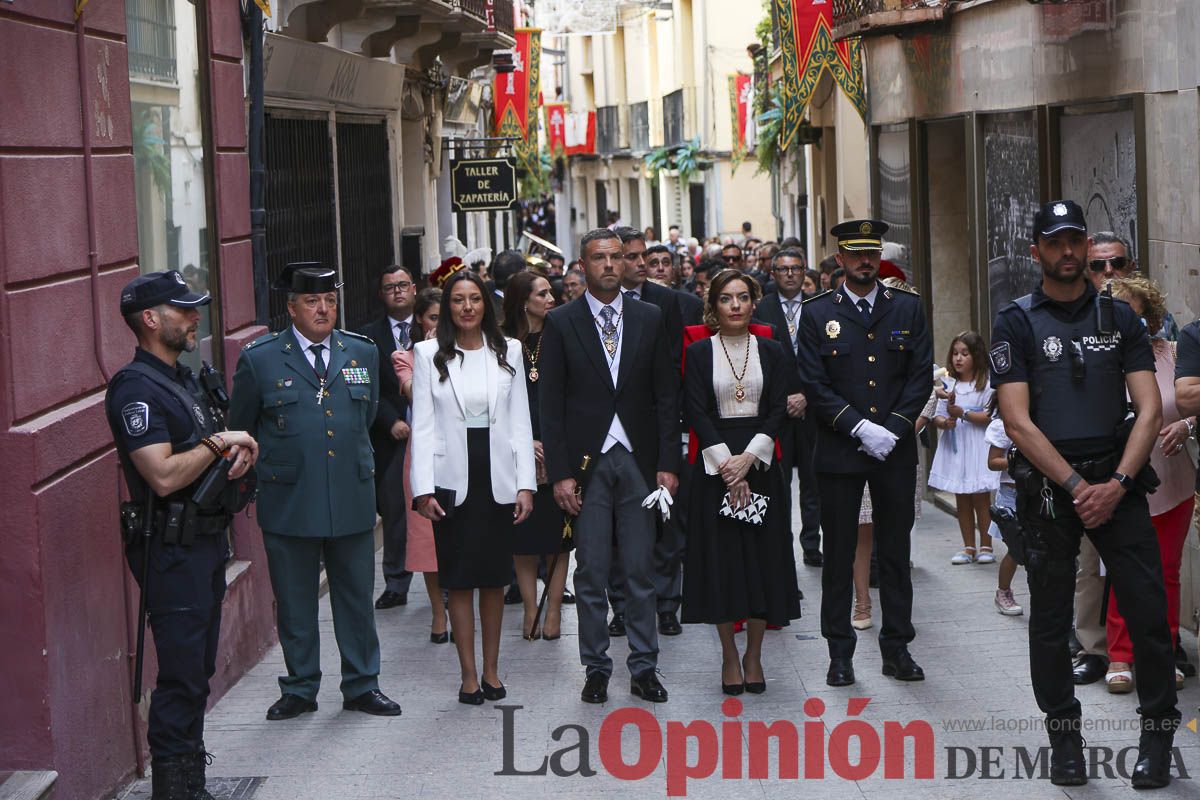 Fiestas de Caravaca: Procesión de regreso a la Basílica