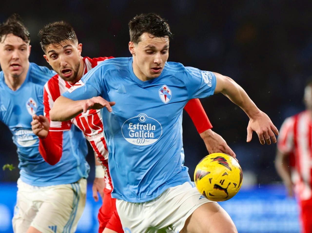 El Celta-Almería, en imágenes