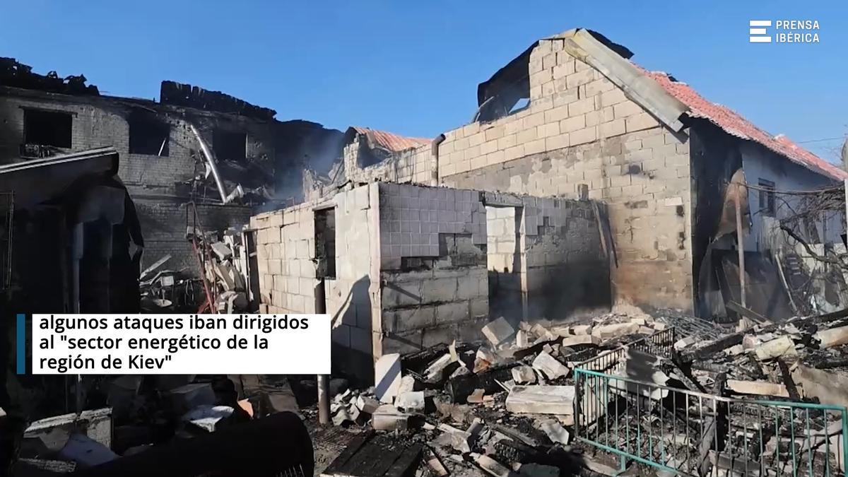 Zelenski denuncia un ataque ruso masivo contra Ucrania que deja siete muertos