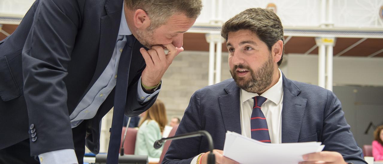 Debate del Estado de la Región, ayer en la Asamblea.