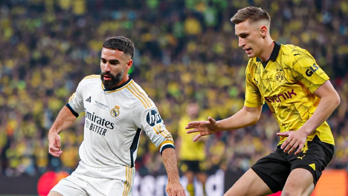 Caravajal marcó ante el Dortmund