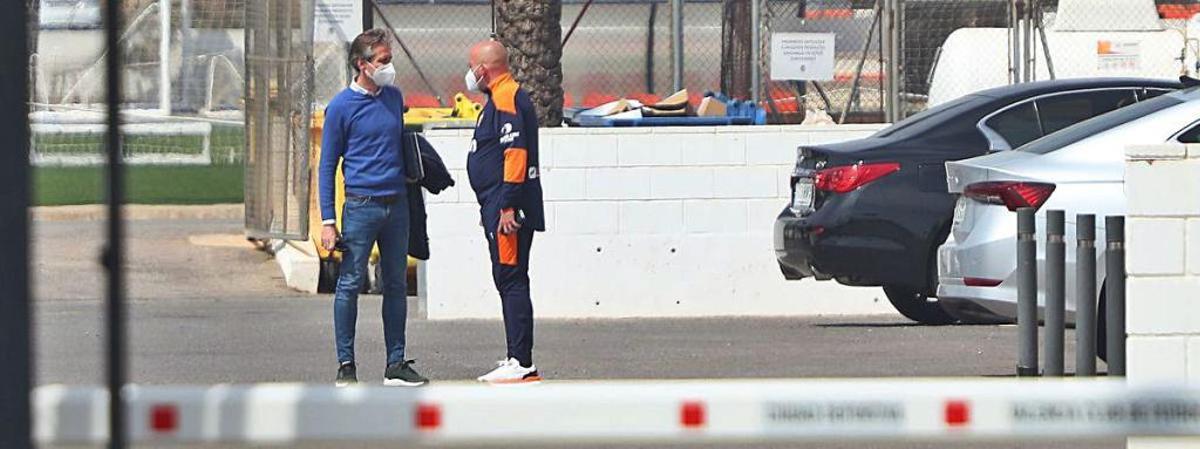 La extraña reunión en la Ciudad Deportiva del Valencia CF