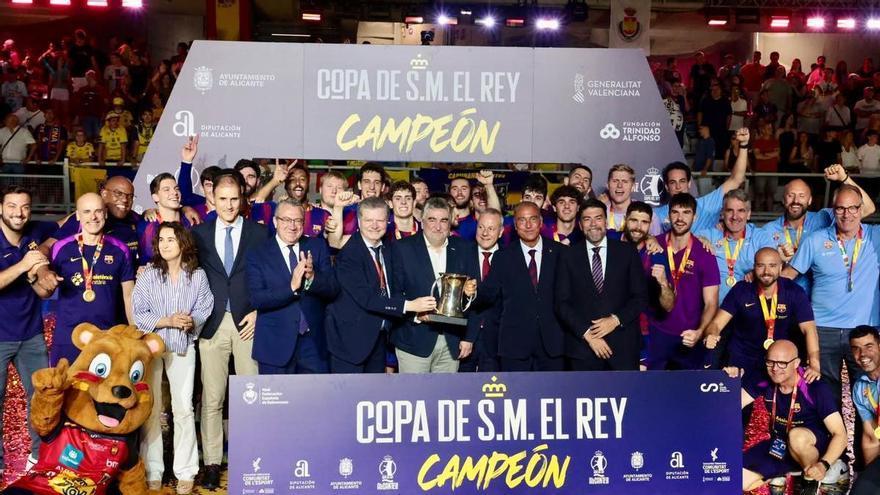 Estas son las imágenes de la final de la Copa del Rey de Bal