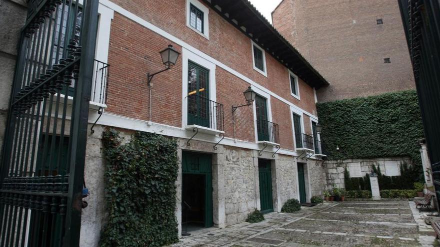 Exterior de la Casa-Museo Cervantes de Valladolid.