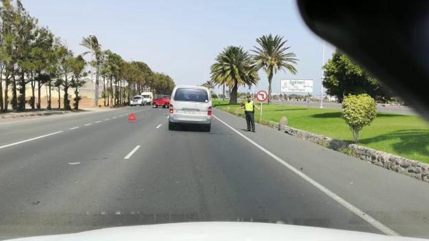 Accidente en el Cruce de Arinaga