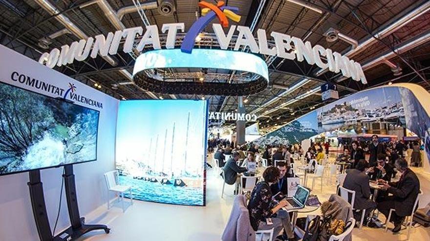 Stand de la Agencia Valenciana de Turismo en Fitur