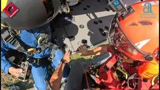Rescatan a dos senderistas con síntomas de agotamiento y deshidratación en el Montgó