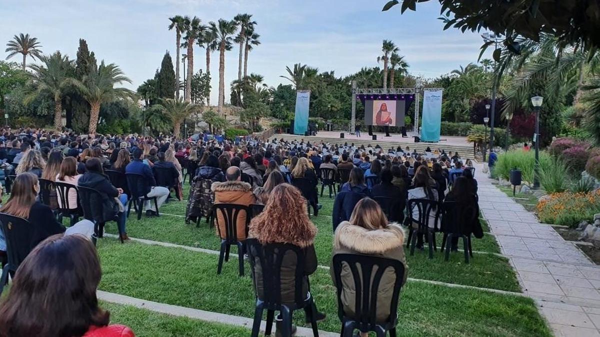 Recinto donde se realiza el ciclo de Nits al Parc en Mutxamel