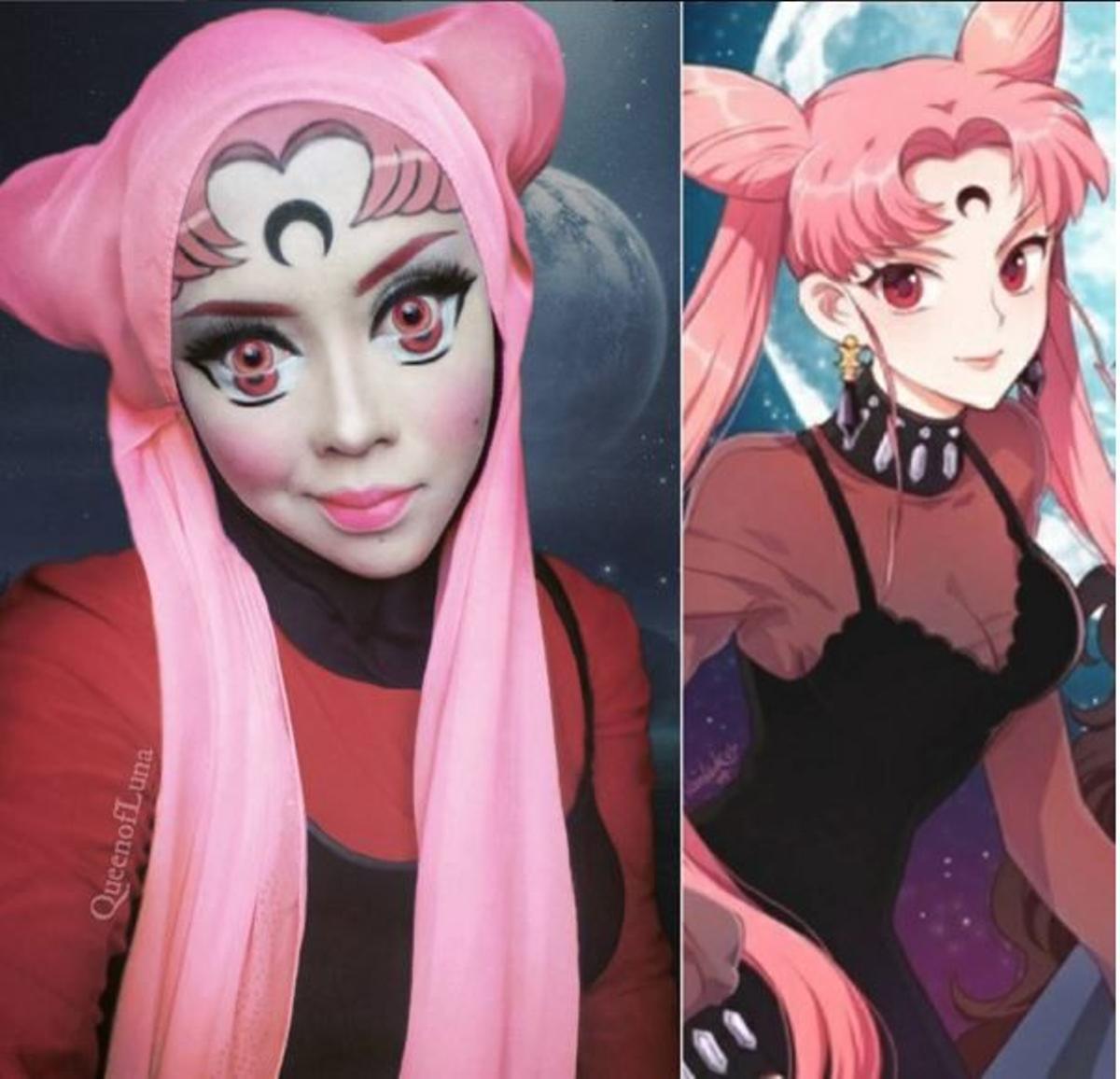 Queen of Luna como Sailor Moon