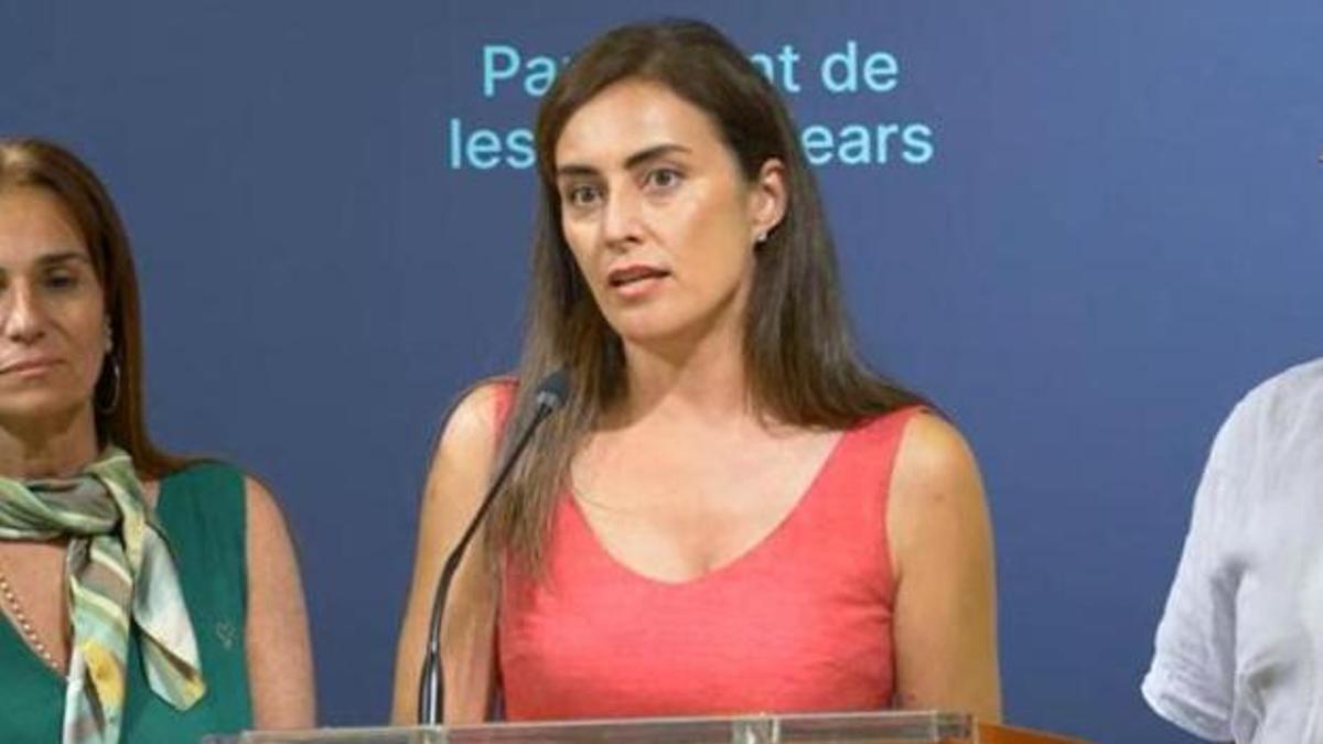 Idoia Ribas, portavoz de Vox en el Parlament