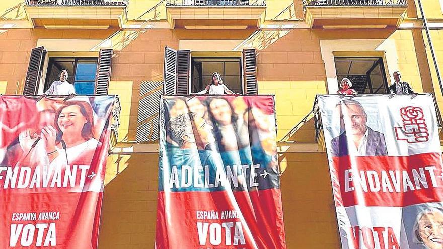 So plakatieren die Parteien auf Mallorca für die Spanien-Wahl am 23. Juli