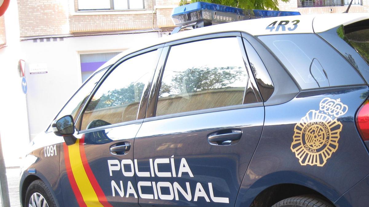 Coche de la Policía Nacional.