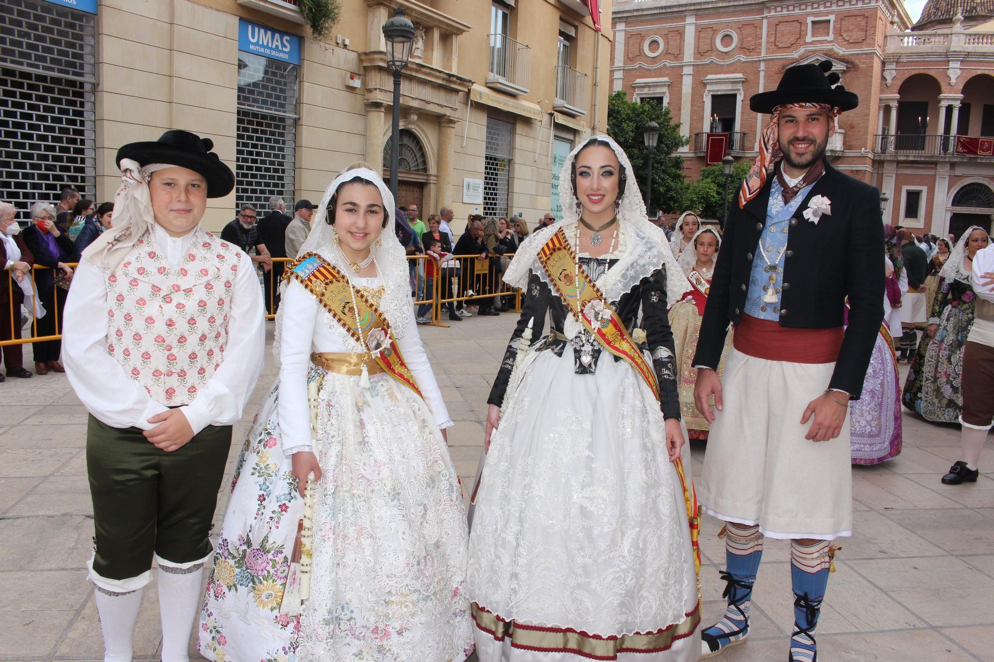 La fuerza de las Fallas en la Procesión de la Virgen (II)