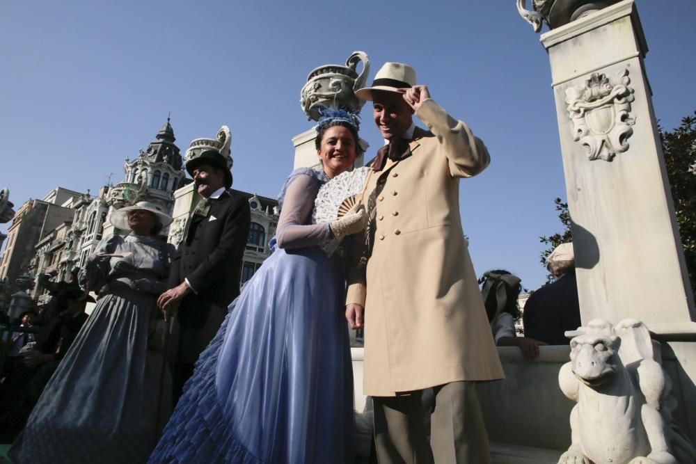 Desfile del Día de América en Asturias