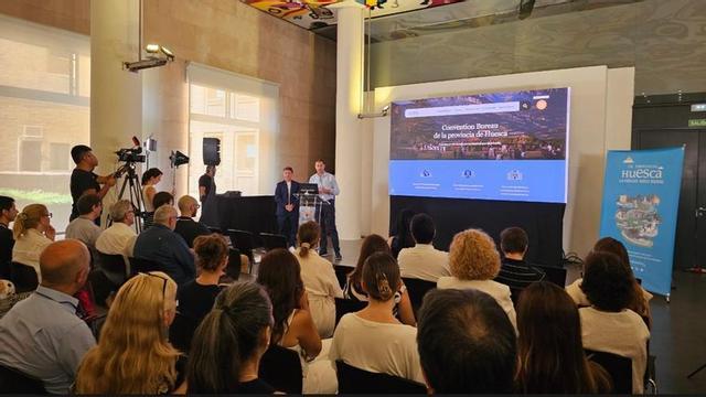 Acto de presentación de la nueva web del MICE Rural.