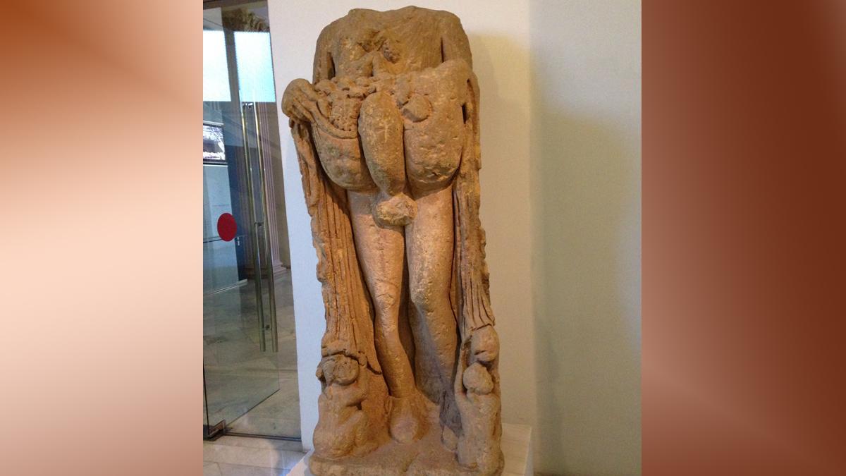 El Príap de Hostafranchs, escultura romana encontrada cerca de Creu Coberta, Barcelona.
