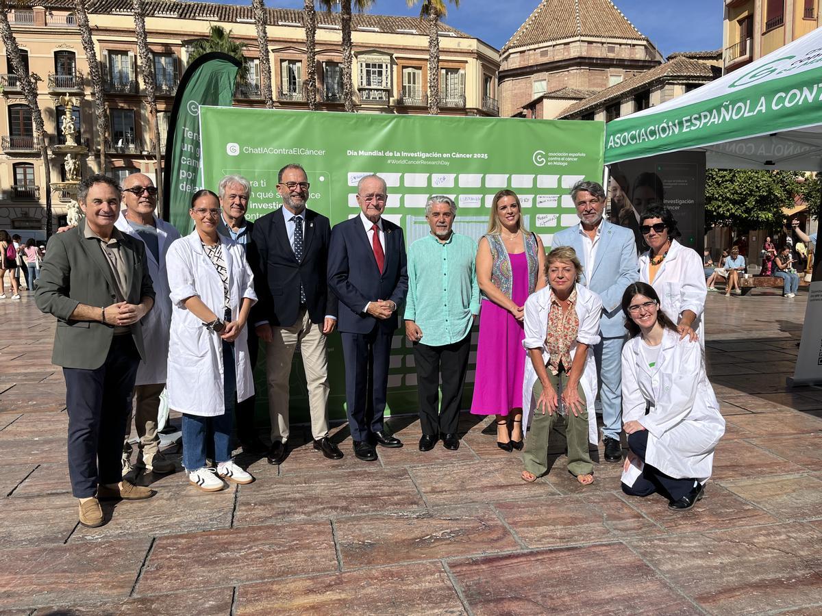 La AECC en Málaga celebra el Día Mundial de la Investigación en Cáncer