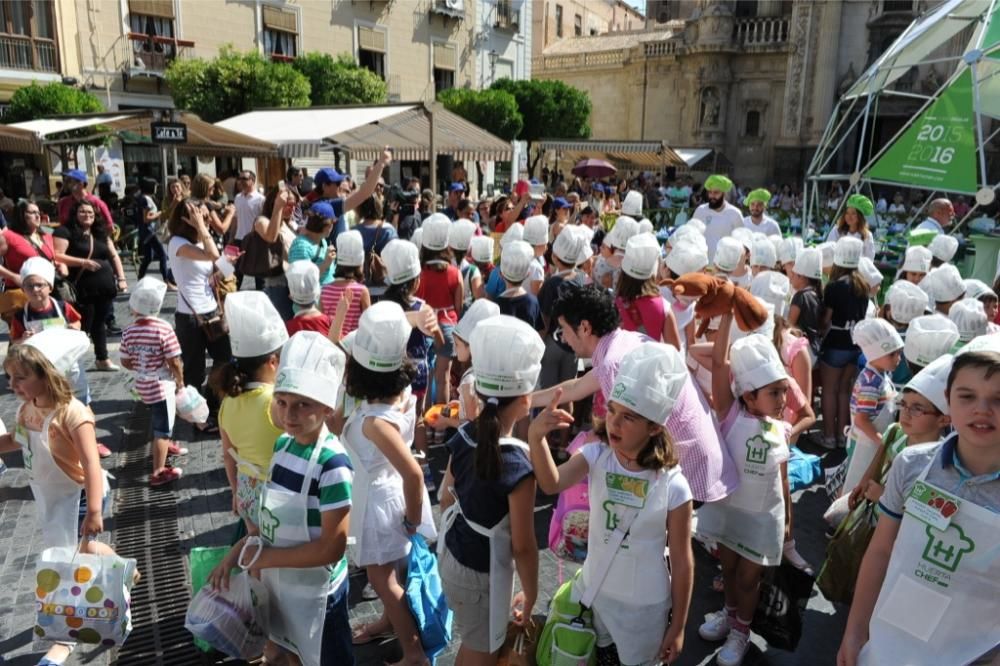 Más de 250 niños participan en el HuertaChef