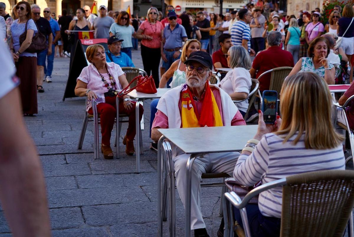 Concentración en Zamora por Ceuta Concentración en Zamora por Ceuta