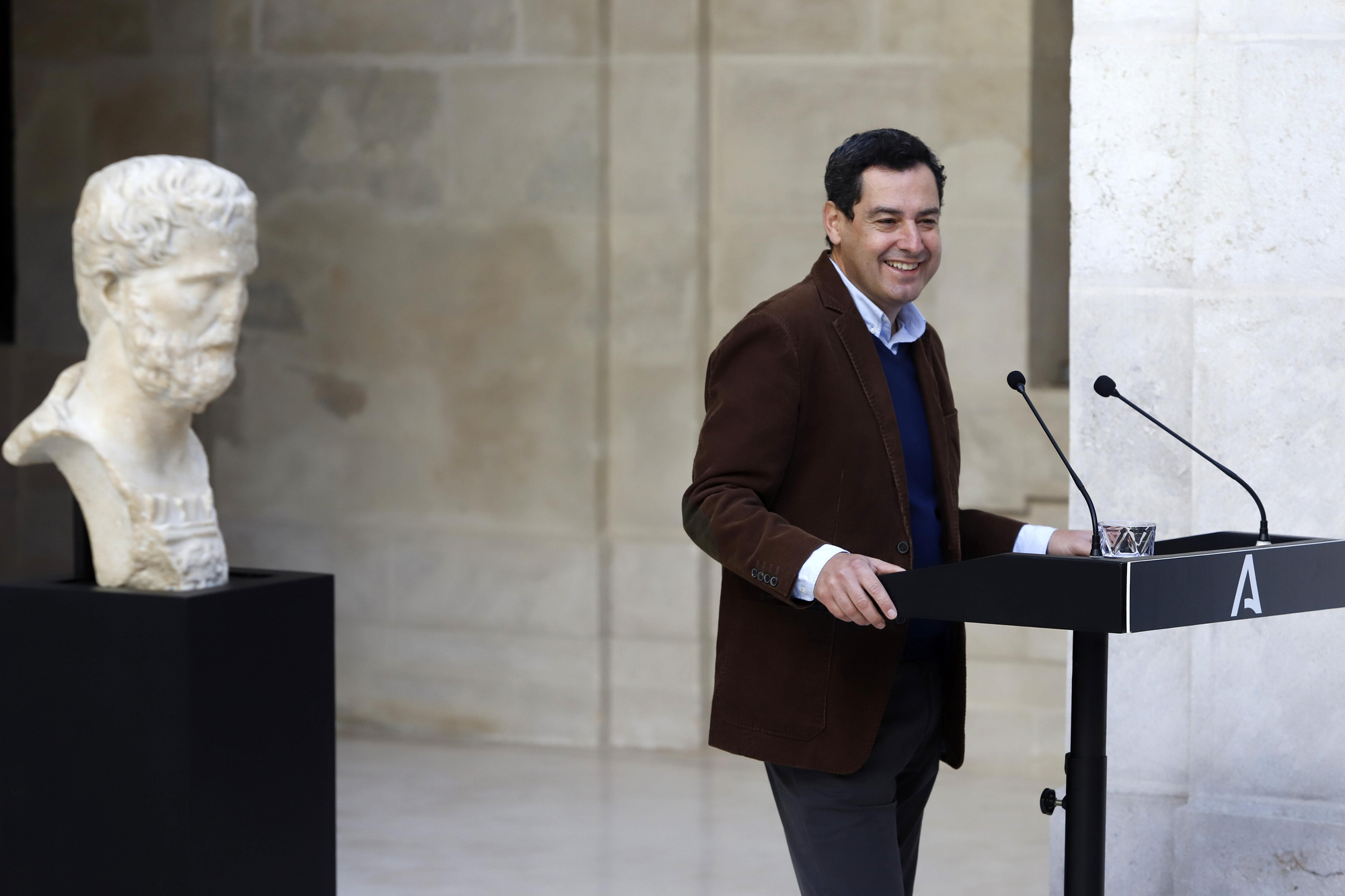 El presidente de la Junta, Juanma Moreno.