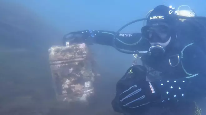 "Recuperación do Morrazo Somerxido", una iniciativa del Centro de Buceo Rías Baixas