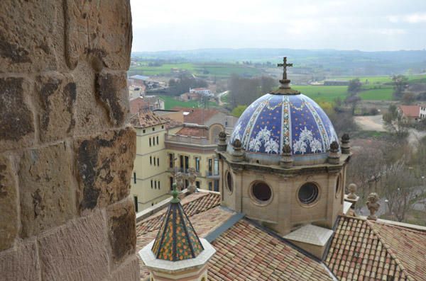 Visita a la teulada de la Catedral de Solsona