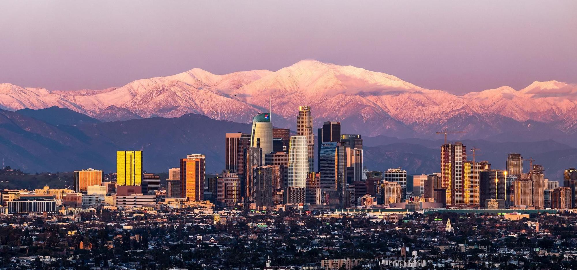 El 'skyline' de la ciuad de Los Ángeles, donde se desarrolló el estudio.
