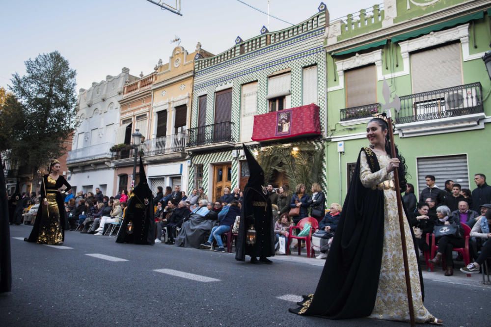 Imágenes de la Semana Santa Marinera, Santo Entierro, del 2018