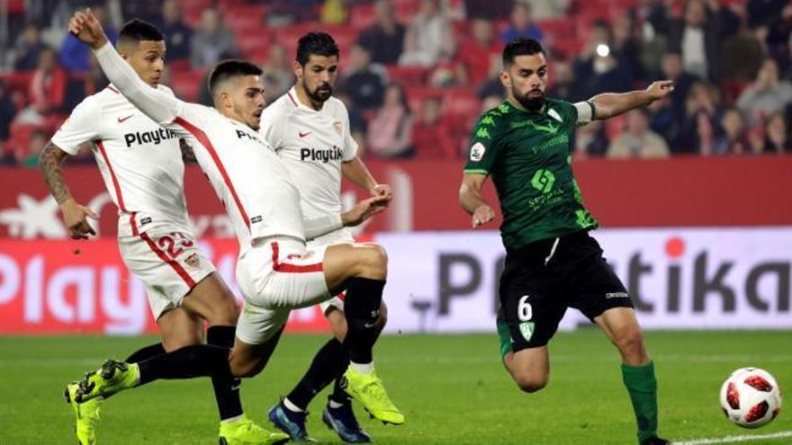 Copa del Rey: Los goles del Sevilla-Villanovense (1-0)