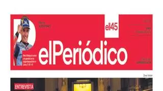 La portada de EL PERIÓDICO del 29 de abril de 2024