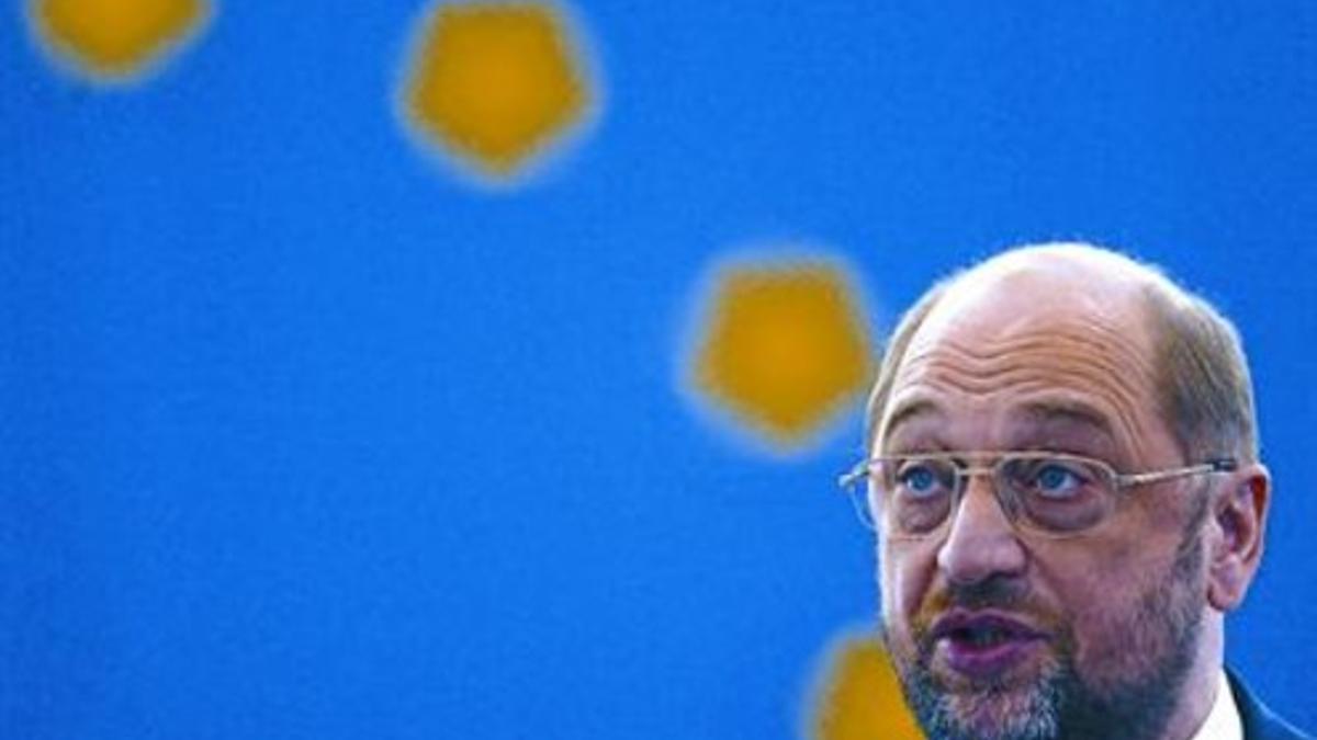 Martin Schulz, presidente del Parlamento Europeo, el pasado 17 de enero en Estrasburgo.