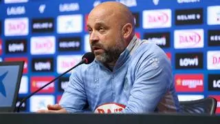 Manolo González: "No hay que buscar excusas aunque sean obvias, hay que volver a ganar"