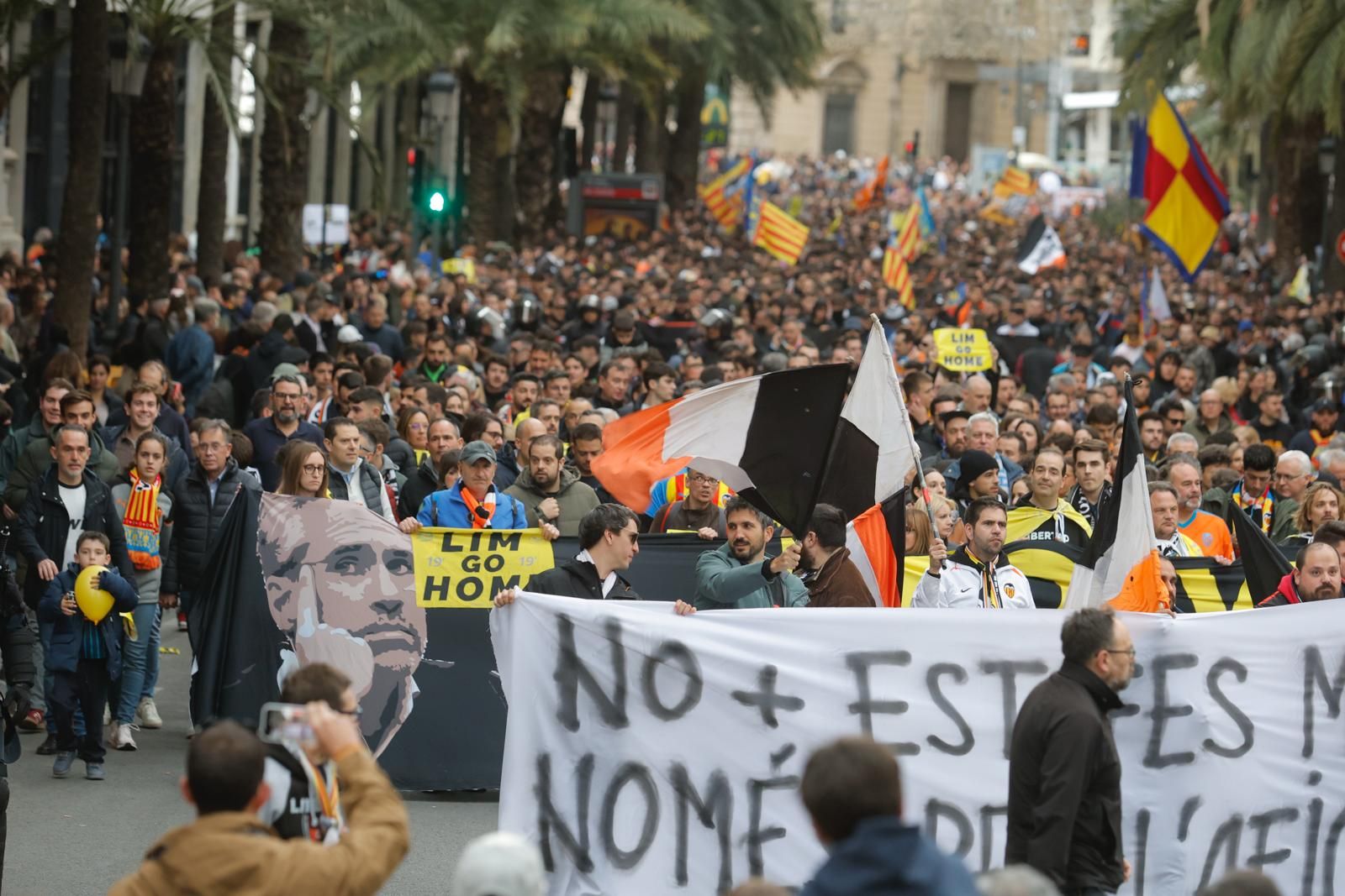 El valencianismo vuelve a manifestarse para la marcha de Lim