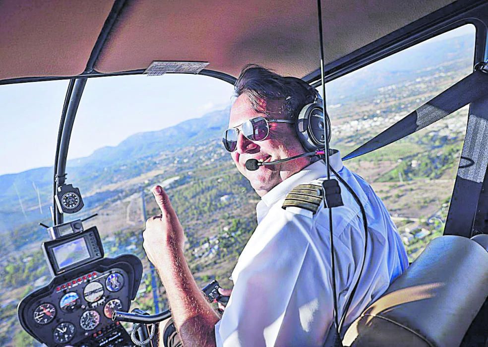 Mira Mallorca vista desde un helicóptero