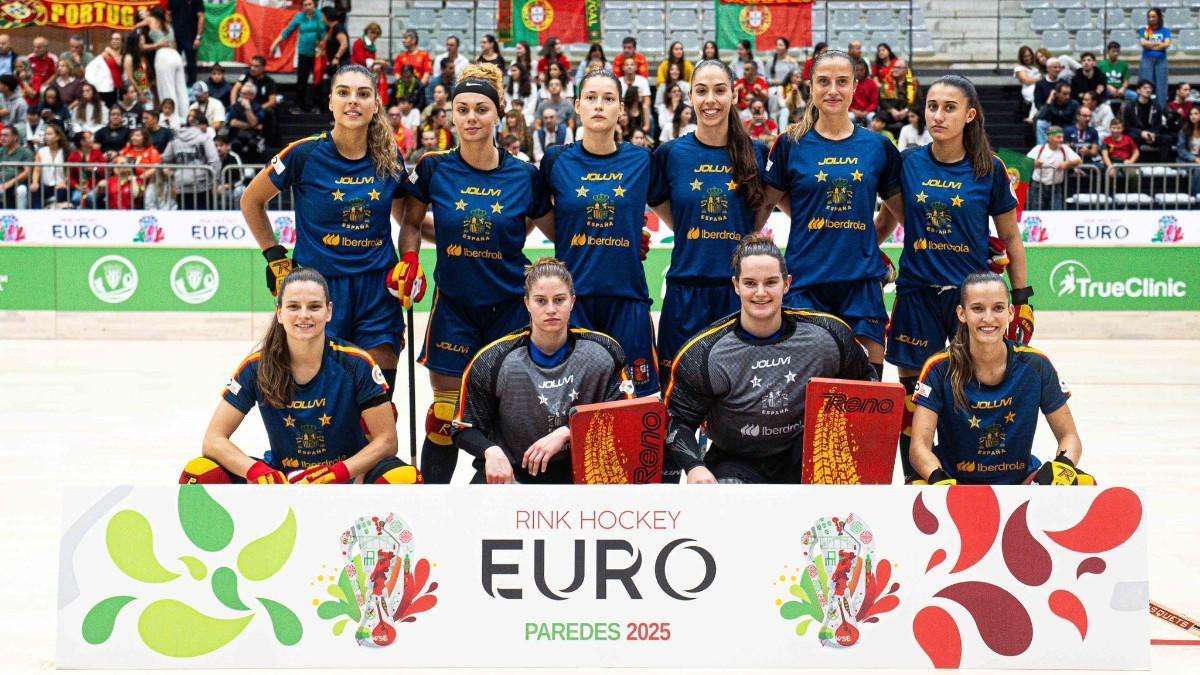 El equipo español para el partido contra Portugal