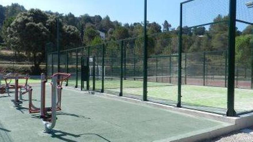 Zona esportiva de la urbanització la Guàrdia de Calders