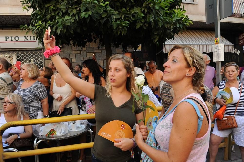 Romería de la Virgen de la Fuensanta: Paso por San