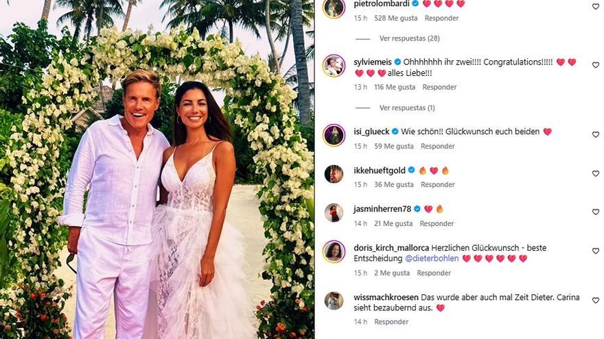Mallorca-Promis: Dieter Bohlen hat nach 20 Jahren seine Carina geheiratet